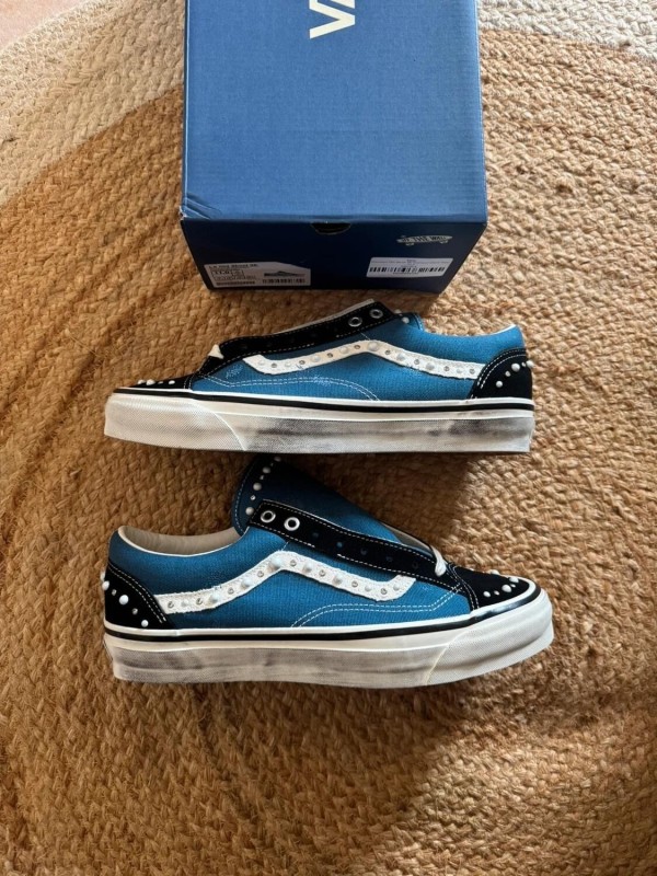 Vans LX Old Skool 36 Pearlized Pack Black Navy - Taille 44,5 2