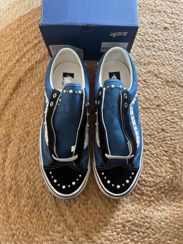 Vans LX Old Skool 36 Pearlized Pack Black Navy - Taille 45 2