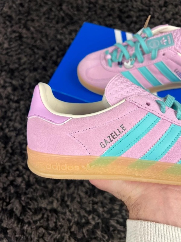 adidas gazelle lilas vert menthe taille 40 2