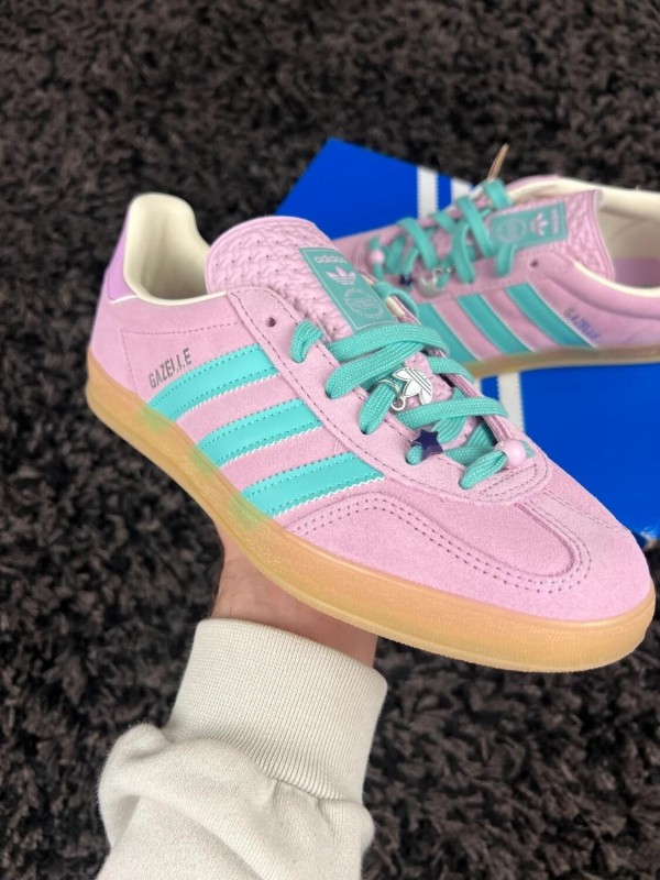 adidas gazelle lilas vert menthe taille 40 2