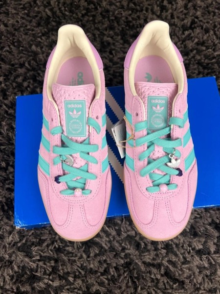 adidas gazelle lilas vert menthe taille 40