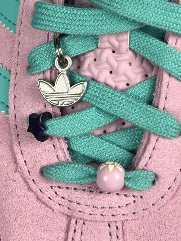 adidas gazelle lilas vert menthe taille 40 2