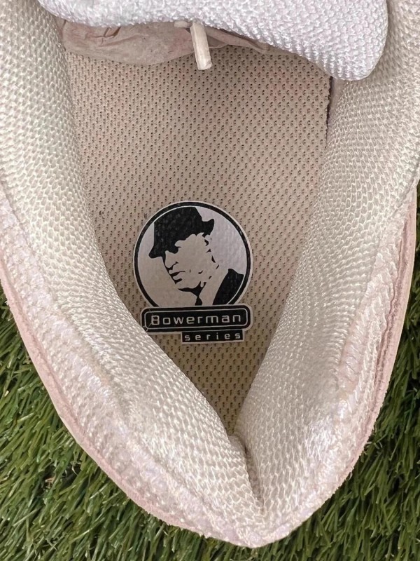 Nike zoom vomero 5 cuir beige blanc - taille 42,5 2