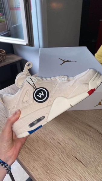 Air Jordan 4 Sail Canvas
