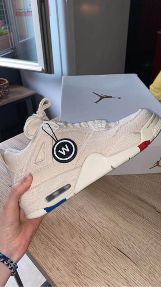 Air Jordan 4 Sail Canvas