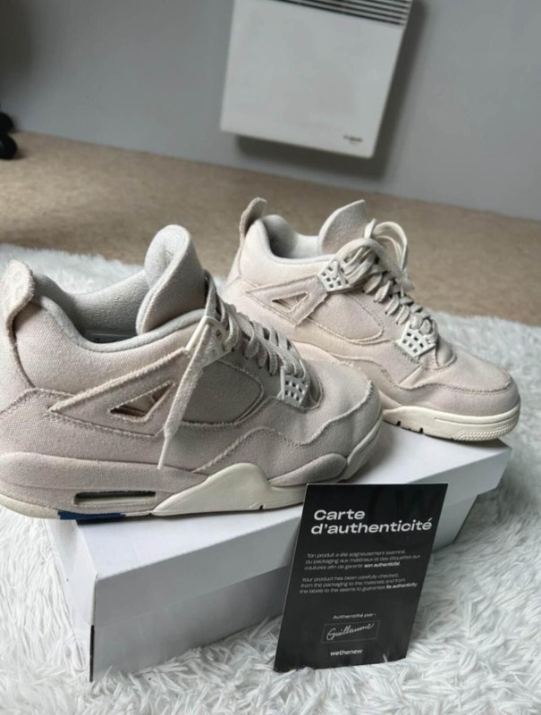 Air Jordan 4 Sail Canvas 2