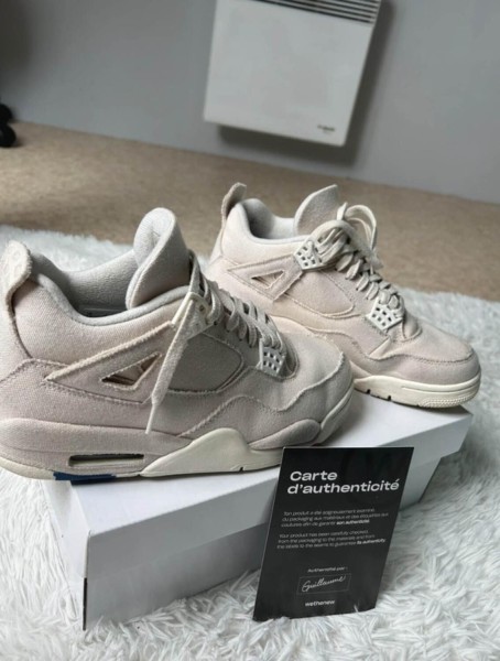 Air Jordan 4 Sail Canvas