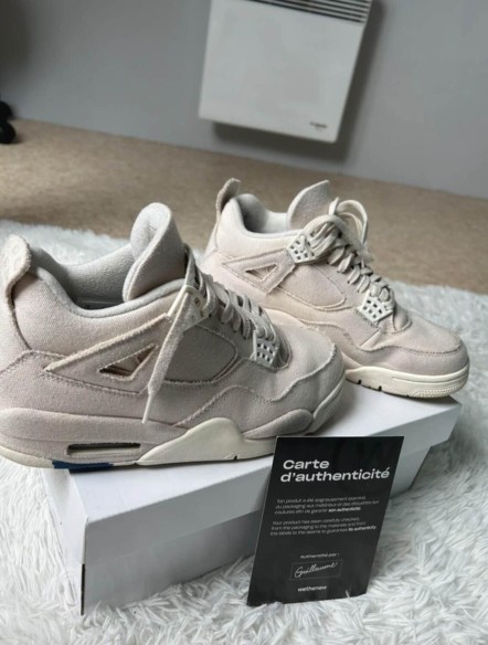 Air Jordan 4 Sail Canvas