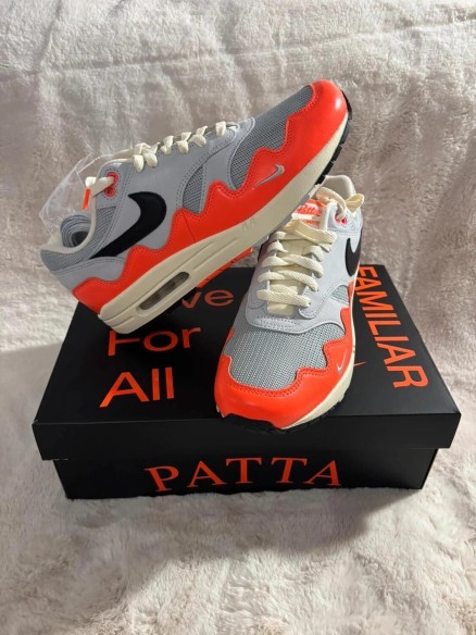 Nike Air Max 1 Patta Hyper Crimson - Taille 43