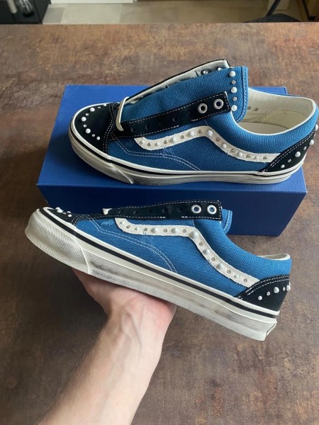 Vans Pearlized Old Skool 'Black Navy' 43 - New