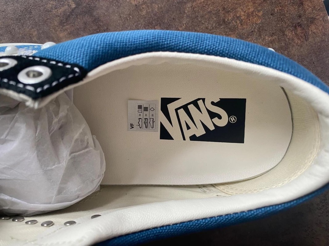 Vans Pearlized Old Skool 'Black Navy' 43 - New 2