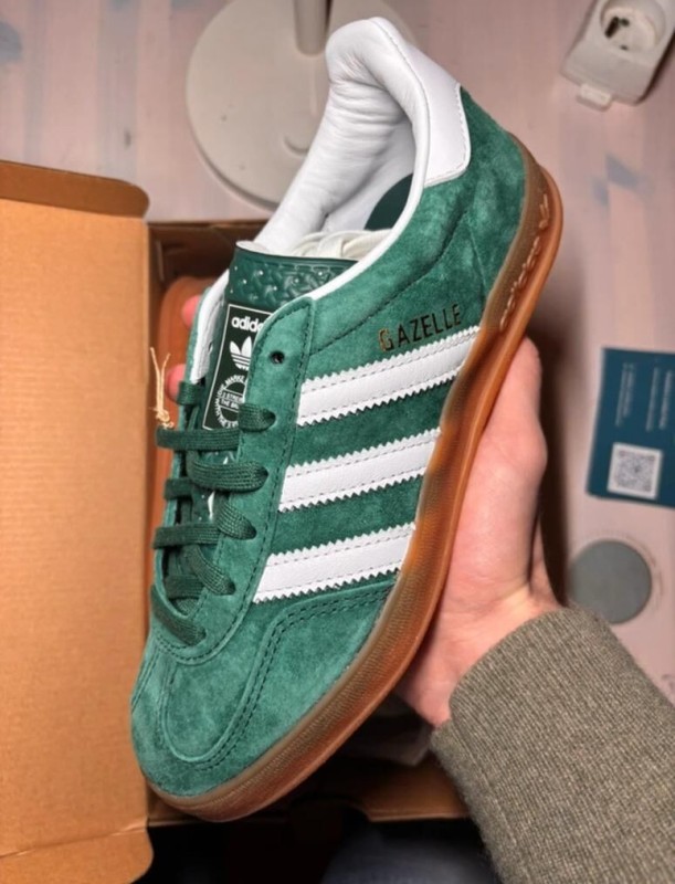 adidas gazelle indoor collegiate green taille 36