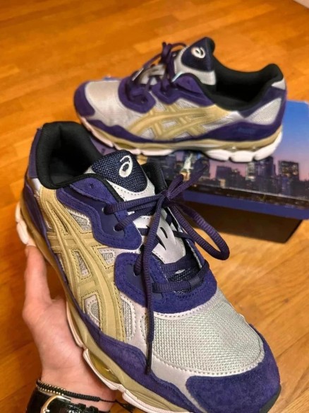 Asics gel nyc x Awake purple