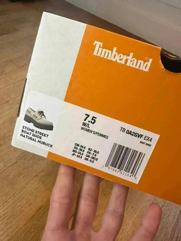 Chaussure bateau Timberland stone street blanc femme 2