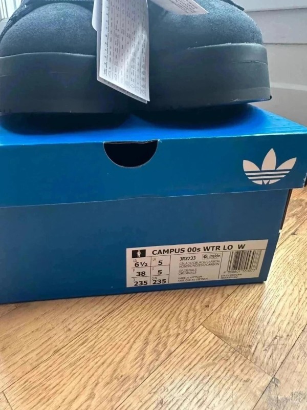 adidas campus 00s winter low noir 2