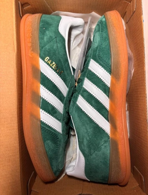 adidas gazelle indoor collegiate green taille 40,5 2