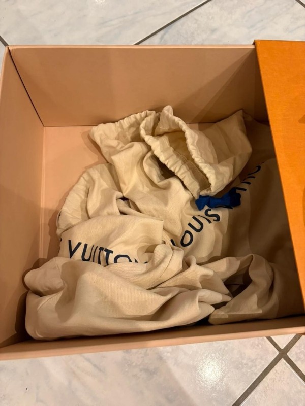 Louis Vuitton lv trainer scratch velcro virgil abloh verte blanche taille 9 44-44,5 2
