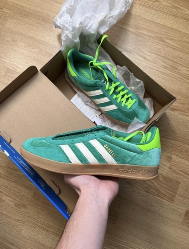 adidas gazelle indoor semi court vert velvet