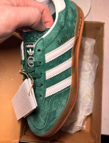 adidas gazelle indoor collegiate green taille 36
