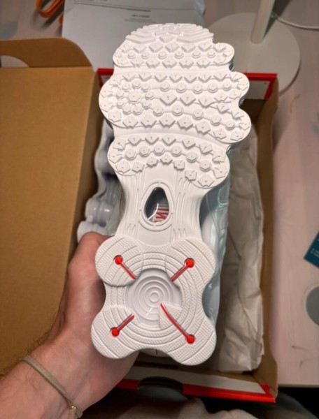 Nike Shox TL White metallic silver taille 43