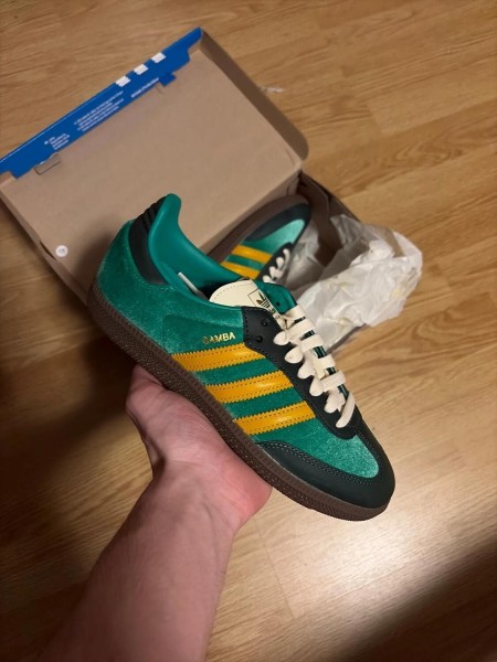 Adidas samba og verte jaune