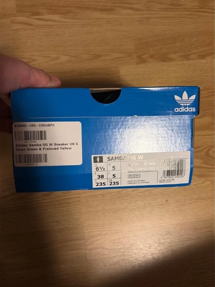 Adidas samba og verte jaune