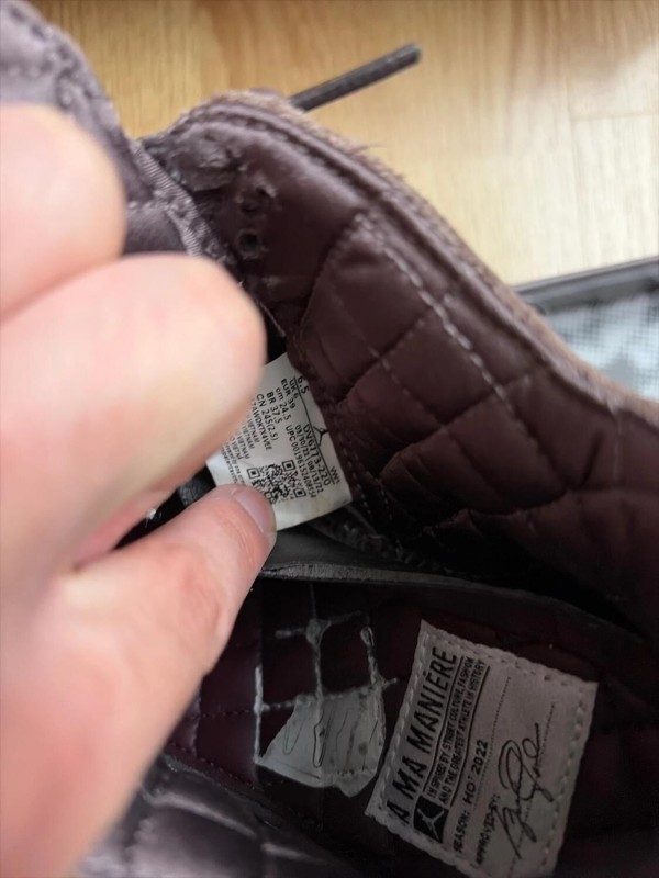 Nike air jordan 4 a ma manière marron taille 39 2