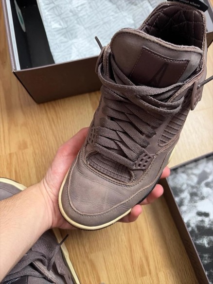 Nike air jordan 4 a ma manière marron taille 39