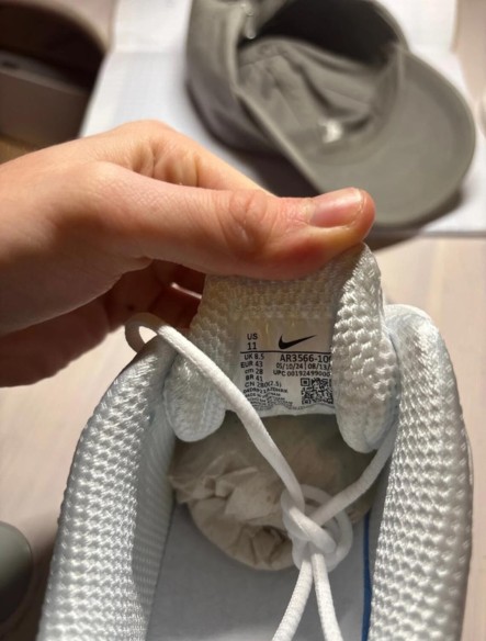 Nike Shox TL White metallic silver taille 43