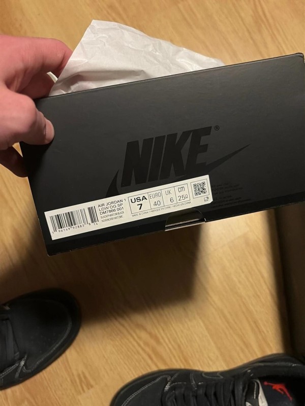 Nike air Jordan 1 low Travis Scott phantom taille 40 2