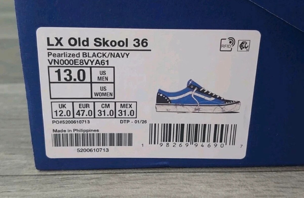 Vans LX Old Skool 36 Pearlized - Neuf - 47 2