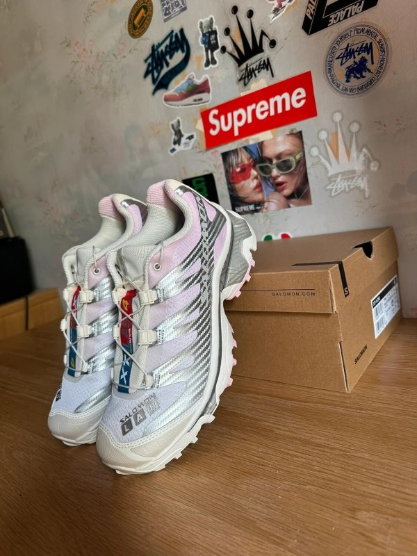 Salomon XT-4 pink silver / argent rose 2