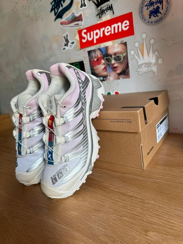 Salomon XT-4 pink silver / argent rose 2