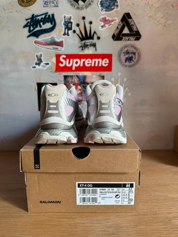 Salomon XT-4 pink silver / argent rose 2