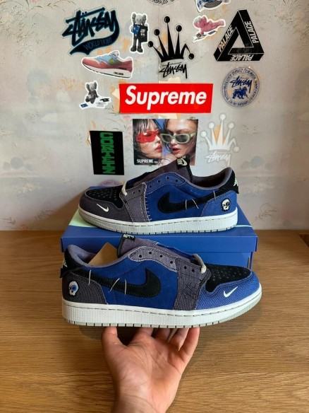 Nike air jordan 1 retro low voodoo alternate