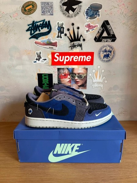 Nike air jordan 1 retro low voodoo alternate