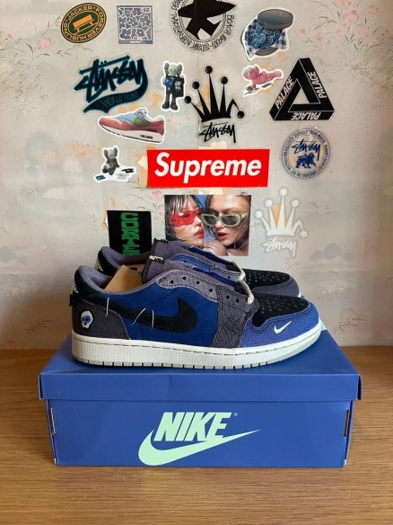 Nike air jordan 1 retro low voodoo alternate