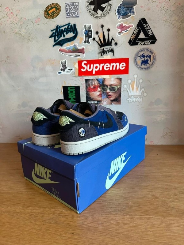 Nike air jordan 1 retro low voodoo alternate 2