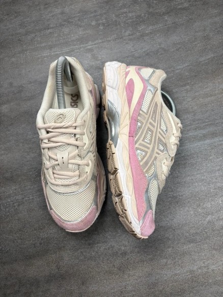 Asics gel - nyc 'cream / Mineral - taille 39