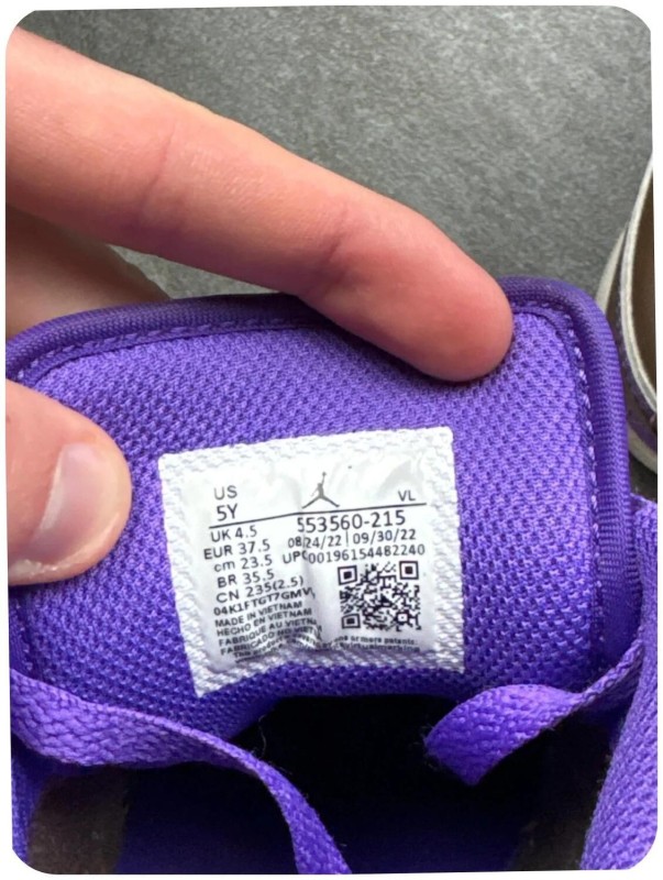 Nike jordan 1 low - taille 37,5 2