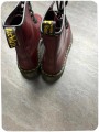 Boots Dr. Martens cuir bordeaux - taille 37