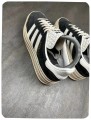 adidas gazelle bold plate-forme black white / taille 36 2/3