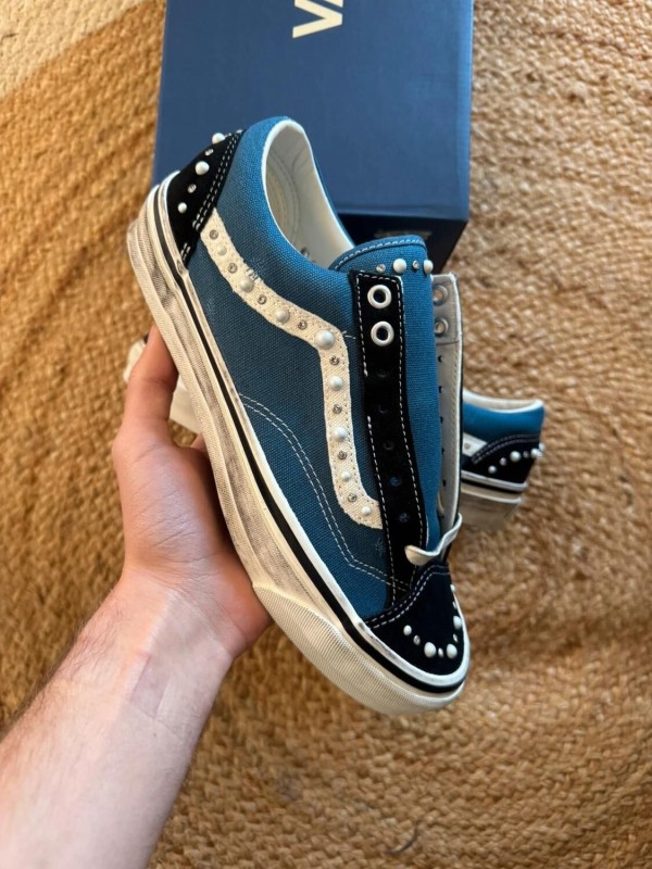Vans LX Old Skool 36 Pearlized Pack Black Navy - Taille 41