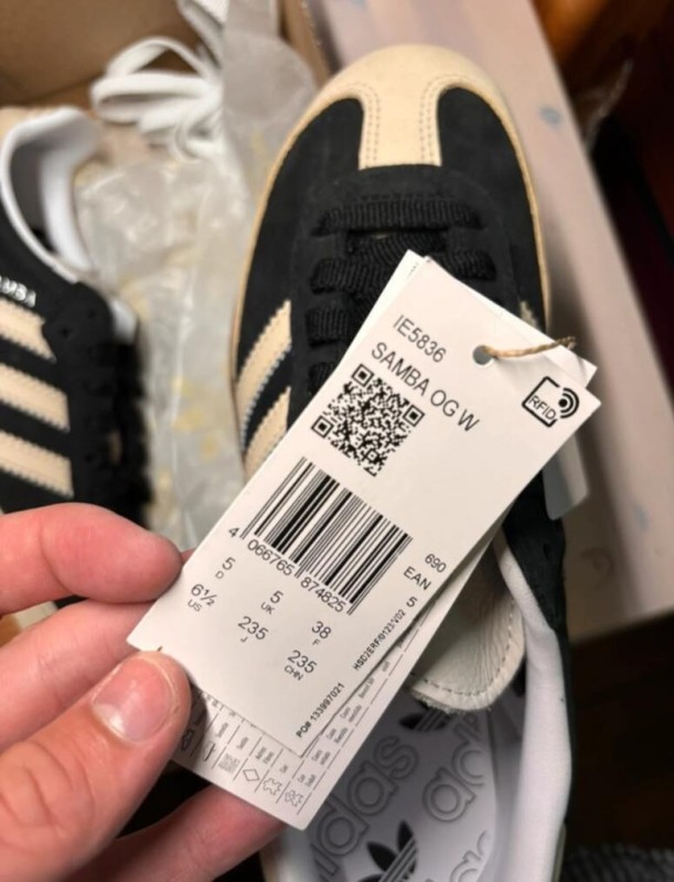 adidas samba OG black wonder white taille 38 2