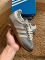adidas samba shine silver metallic - taille 37