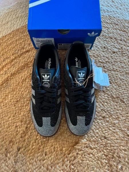 adidas samba rhinestone black - taille 38,5