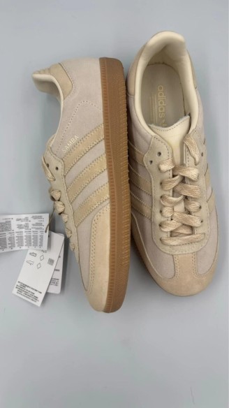 Adidas samba og sand strata wonder white / beige sable / blanche crème - 38