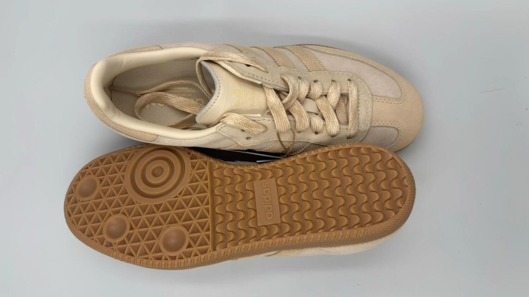 Adidas samba og sand strata wonder white / beige sable / blanche crème - 38