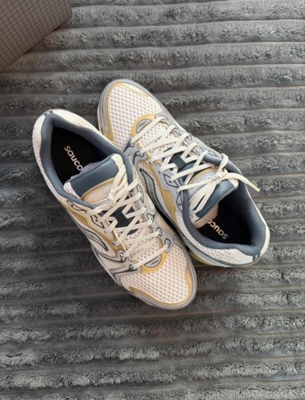 Saucony Progride 9 Jaune Gris Bleu Yellow Safran Grey - 44