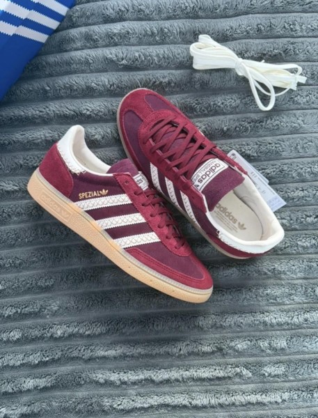 adidas handball spezial shadow red bordeaux beige crème - 40